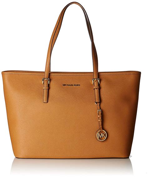 michael kors jet set leather bag|bandolera jet set Michael Kors.